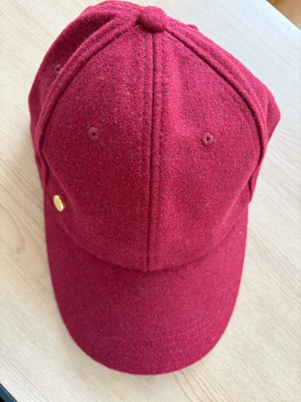 BCBG Burgundy Wool Hat NWT